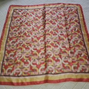 Coach silk scarf
